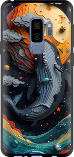 TPU чехол Кит у космосі для Samsung Galaxy S9 Plus - 6328b-1365 изображение 