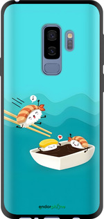 TPU чехол Суші для Samsung Galaxy S9 Plus - 6354b-1365 изображение 