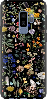 TPU чехол С цветами для Samsung Galaxy S9 Plus - 6422b-1365 изображение 