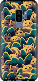 TPU чехол С изображением кошек для Samsung Galaxy S9 Plus - 6429b-1365 изображение 