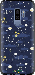 TPU чехол Астрономический узор. Милый дизайн мультяшной вселенной для Samsung Galaxy S9 Plus - 6446b-1365 изображение 