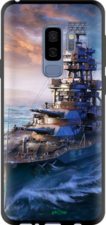 TPU чехол Военный корабль, world of tanks, wargaming для Samsung Galaxy S9 Plus - 6461b-1365 изображение 