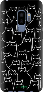 TPU чехол С изображением кошек для Samsung Galaxy S9 Plus - 6470b-1365 изображение 