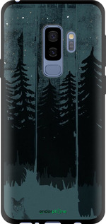 TPU чехол Лисиця та нічний ліс для Samsung Galaxy S9 Plus - 6481b-1365 изображение 