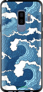 TPU чехол Абстрактный рисунок морских волн для Samsung Galaxy S9 Plus - 6538b-1365 изображение 