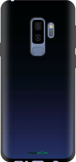 TPU чехол Градієнт у темно-синьому стилі для Samsung Galaxy S9 Plus - 6542b-1365 изображение 