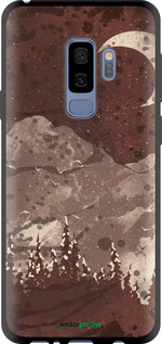 TPU чехол С изображением лунного пейзажа в ночном лесу для Samsung Galaxy S9 Plus - 6546b-1365 изображение 
