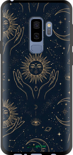 TPU чехол Celestial Harmony: Sun & Moon Gold Mystic Pattern для Samsung Galaxy S9 Plus - 6778b-1365 изображение 