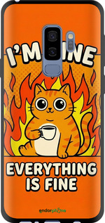 TPU чехол Funny Cat для Samsung Galaxy S9 Plus - 6786b-1365 изображение 