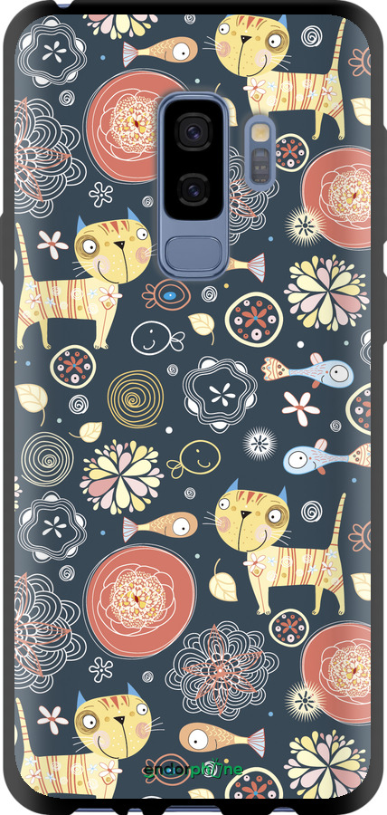 TPU чехол Котята v4 для Samsung Galaxy S9 Plus - 1224b-1365 изображение 