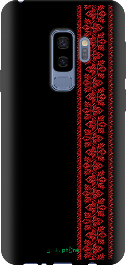 

TPU чохол "Вишиванка 53" для Samsung Galaxy S9 Plus, Червоний
