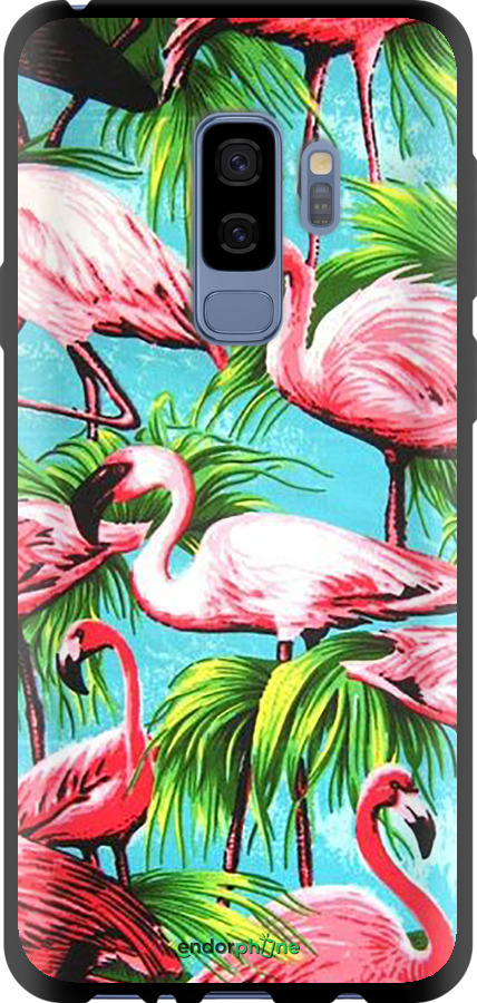 TPU чехол Tropical background для Samsung Galaxy S9 Plus - 4016b-1365 изображение 