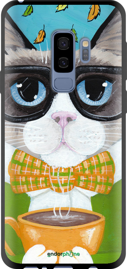 TPU чехол Cat&Coffee для Samsung Galaxy S9 Plus - 4053b-1365 изображение 