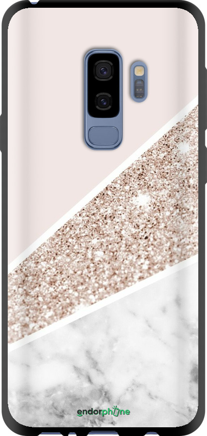 TPU чехол Пастельный мрамор для Samsung Galaxy S9 Plus - 4342b-1365 изображение 