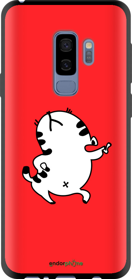 TPU чехол Котик для Samsung Galaxy S9 Plus - 4577b-1365 изображение 