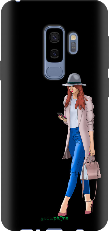 TPU чехол Девушка 1 для Samsung Galaxy S9 Plus - 4751b-1365 изображение 