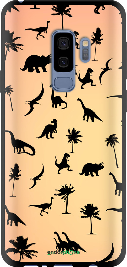 TPU чехол Динозаврики 1 для Samsung Galaxy S9 Plus - 4772b-1365 изображение 