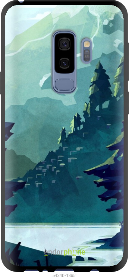 TPU чехол № 5424 для Samsung Galaxy S9 Plus - 5424b-1365 изображение 