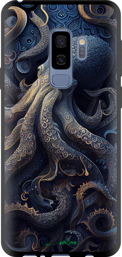 TPU чехол Осьминог для Samsung Galaxy S9 Plus - 5551b-1365 изображение 
