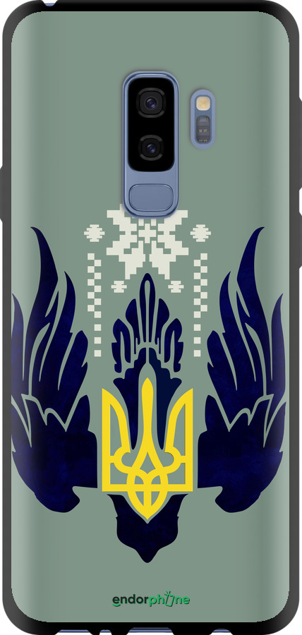 TPU чехол Тризуб с крыльями для Samsung Galaxy S9 Plus - 5640b-1365 изображение 