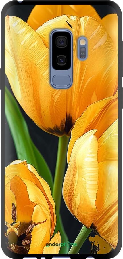 TPU чехол Желтые тюльпаны для Samsung Galaxy S9 Plus - 5991b-1365 изображение 