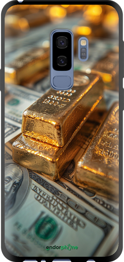 TPU чехол Злитки та долари для Samsung Galaxy S9 Plus - 6105b-1365 изображение 