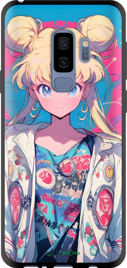 TPU чехол Сейлор Мун 2 для Samsung Galaxy S9 Plus - 6351b-1365 изображение 