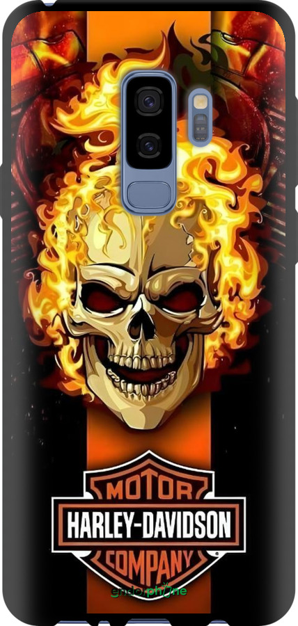 TPU чехол Харлей девидсон для Samsung Galaxy S9 Plus - 6370b-1365 изображение 
