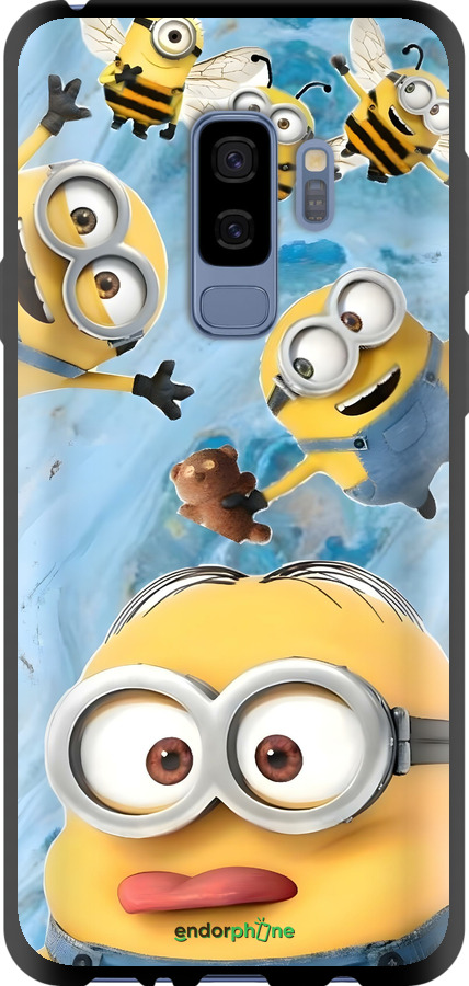 TPU чехол Миньоны для Samsung Galaxy S9 Plus - 6386b-1365 изображение 