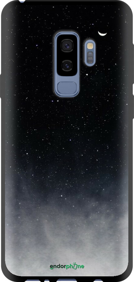 TPU чехол Сині хмари, Синій місяць для Samsung Galaxy S9 Plus - 6396b-1365 изображение 
