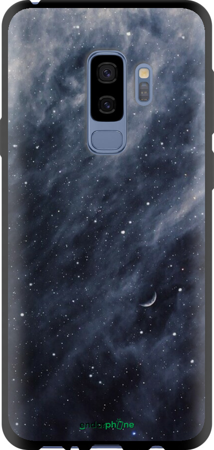 TPU чехол Сині хмари, Синій місяць для Samsung Galaxy S9 Plus - 6398b-1365 изображение 