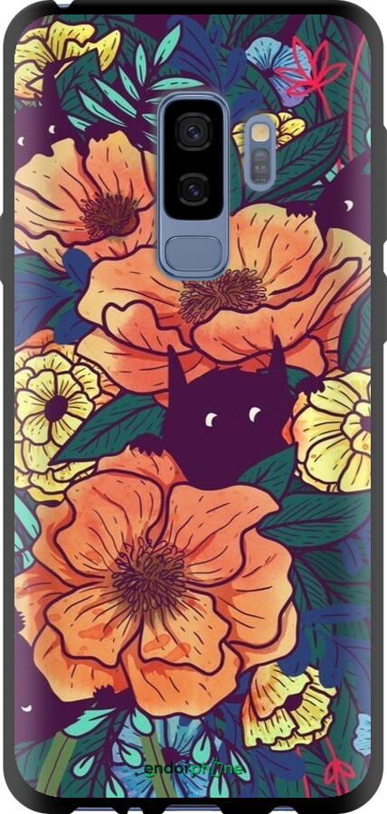 TPU чехол Із зображенням польових квітів для Samsung Galaxy S9 Plus - 6419b-1365 изображение 