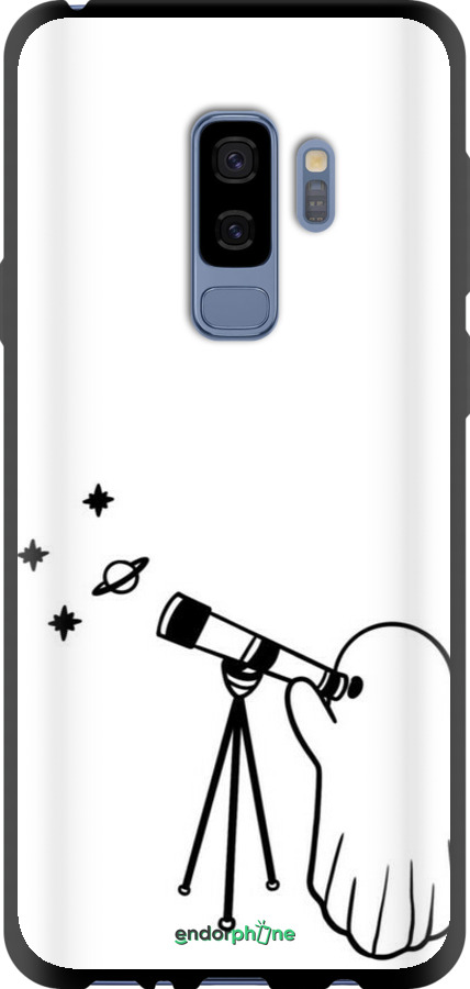 TPU чехол Привидение астроном для Samsung Galaxy S9 Plus - 6444b-1365 изображение 