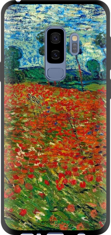 TPU чехол Вінсент Ван Гог-Макове поле для Samsung Galaxy S9 Plus - 6466b-1365 изображение 