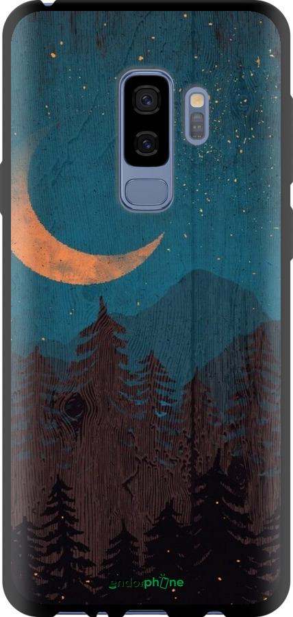 TPU чехол Звездный лес для Samsung Galaxy S9 Plus - 6480b-1365 изображение 