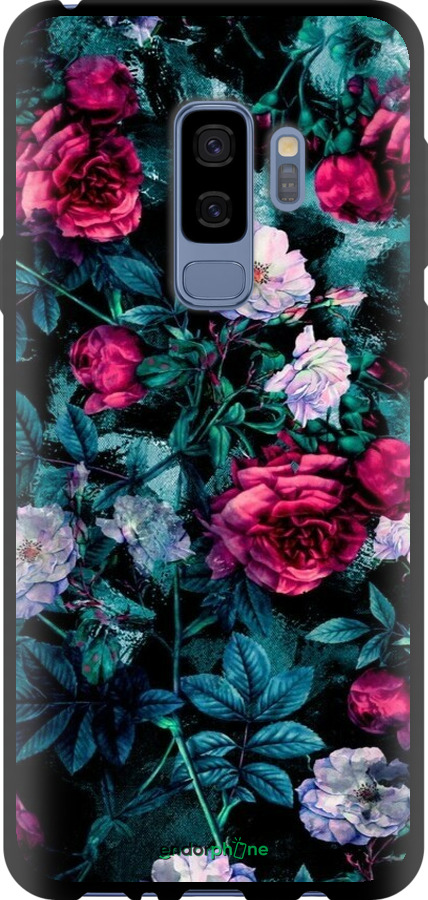 TPU чехол Сад и розы для Samsung Galaxy S9 Plus - 6483b-1365 изображение 