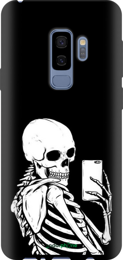 TPU чехол Скелет робить Selfie для Samsung Galaxy S9 Plus - 6535b-1365 изображение 