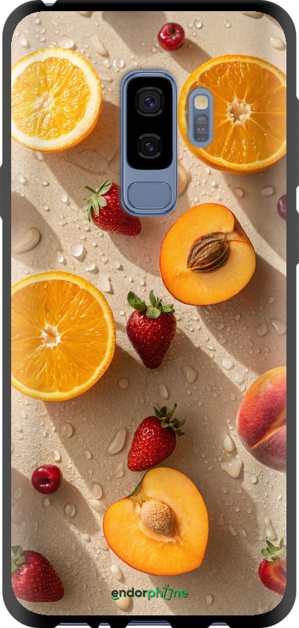 TPU чехол Фрукты 3 для Samsung Galaxy S9 Plus - 6703b-1365 изображение 