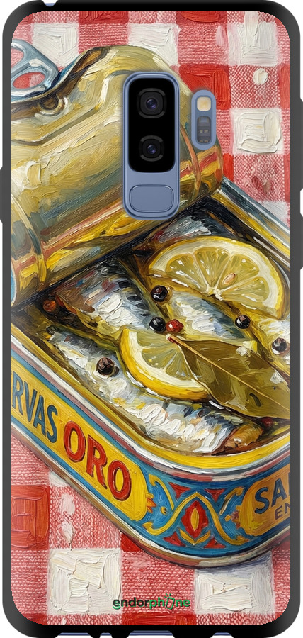 TPU чехол Vintage Sardine Tin Phone для Samsung Galaxy S9 Plus - 6772b-1365 изображение 