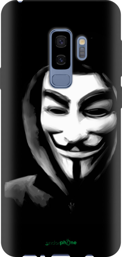 TPU чехол Анонимус для Samsung Galaxy S9 Plus - 832b-1365 изображение 
