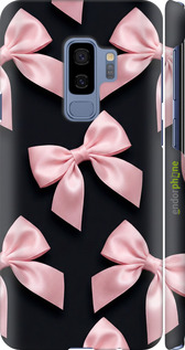 3D пластиковый глянцевый чехол Coquette Ribbons Dark Coquette для Samsung Galaxy S9 Plus - 6767c-1365 изображение 