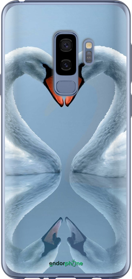 2D пластиковый чехол Лебеди для Samsung Galaxy S9 Plus - 6007t-1365 изображение 