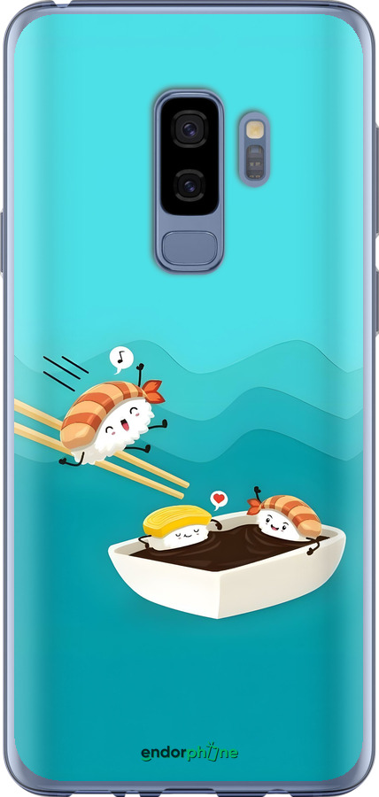 2D пластиковый чехол Суши для Samsung Galaxy S9 Plus - 6354t-1365 изображение 