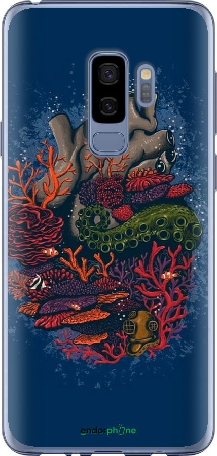 2D пластиковый чехол Сердце моря для Samsung Galaxy S9 Plus - 6506t-1365 изображение 