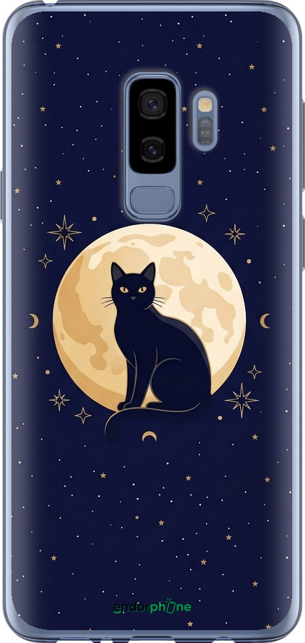 2D пластиковый чехол Cute Cat Celestial/Witchy для Samsung Galaxy S9 Plus - 6787t-1365 изображение 