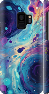 3D пластиковий глянцевий чехол Арт акварель для Samsung Galaxy S9 - 6329c-1355 изображение 