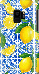 3D пластиковый глянцевый чехол Grocery Girl Italian Summer для Samsung Galaxy S9 - 6766c-1355 изображение 