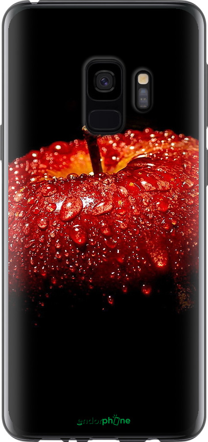 Силіконовий чехол Яблуко для Samsung Galaxy S9 - 6022u-1355 изображение 