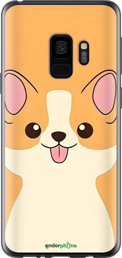 2D пластиковий чехол Милый пес для Samsung Galaxy S9 - 6296t-1355 изображение 