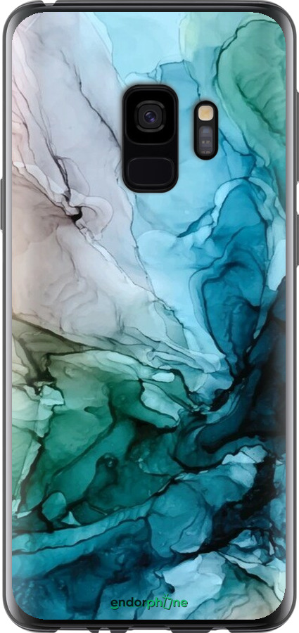 2D пластиковый чехол С красочной абстрактной картиной Соленые берега для Samsung Galaxy S9 - 6405t-1355 изображение 